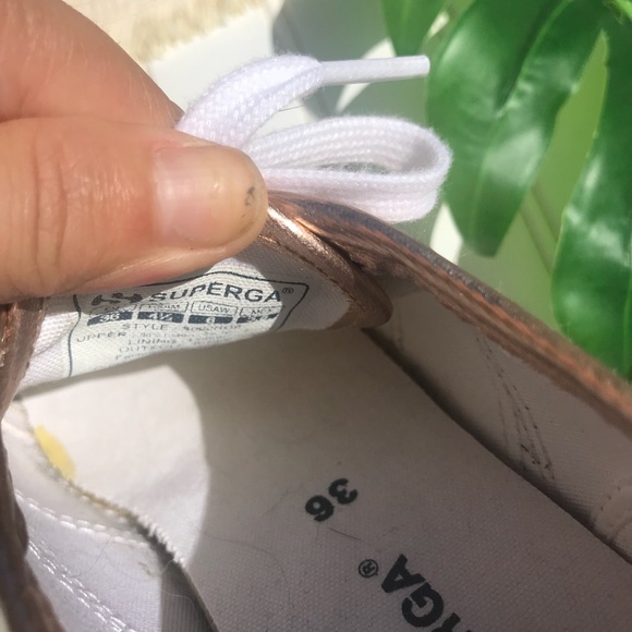 Superga Rose Gold Sneakers - Picture 5 of 7